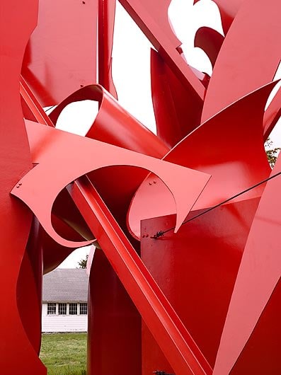 ALEXANDER LIBERMAN "Castle," (detail) 1990-94