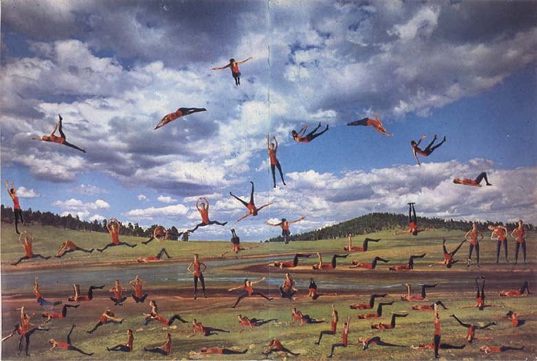 MARTHA ROSLER Nature Girls (Jumping Janes)