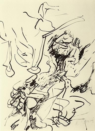 WILLEM de KOONING, Untitled (Spoleto)