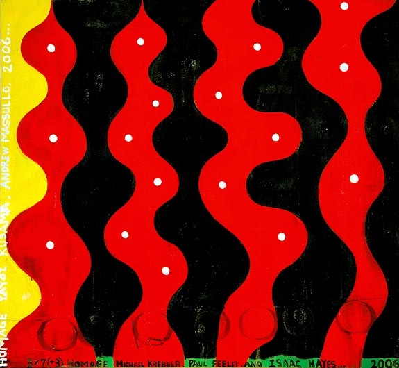 CHRIS MARTIN Isaac Hayes Painting