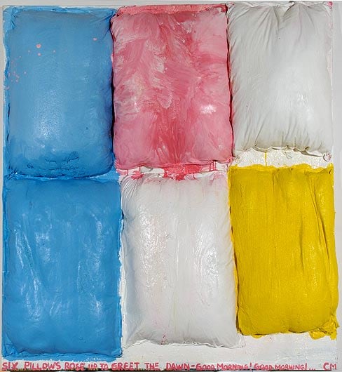 CHRIS MARTIN Pillow Painting