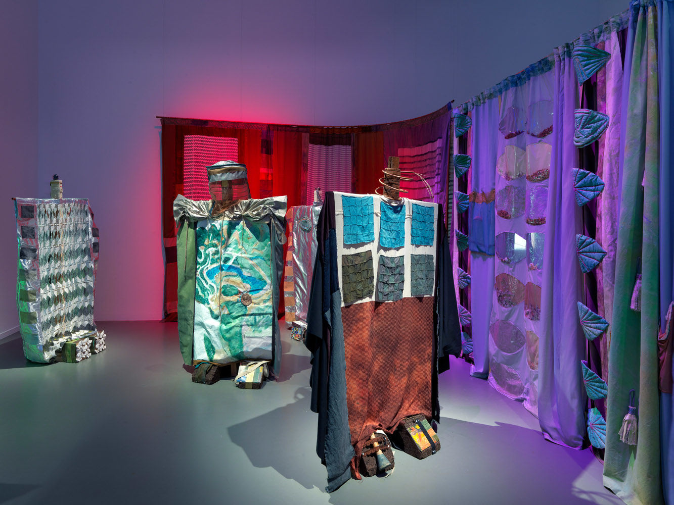 JESSICA STOCKHOLDER Installation view of Stuff Matters at The Centraal Museum, Utrecht, 2019