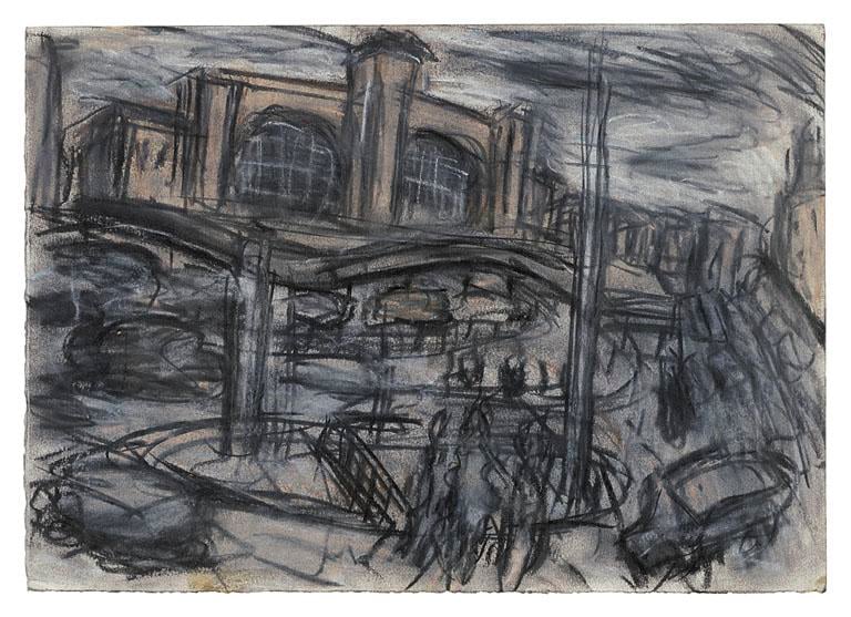 Leon Kossoff - London Landscapes - Exhibitions - Mitchell-Innes & Nash