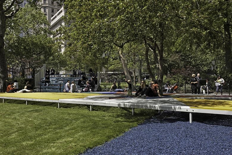 Jessica Stockholder at Madison Square Park