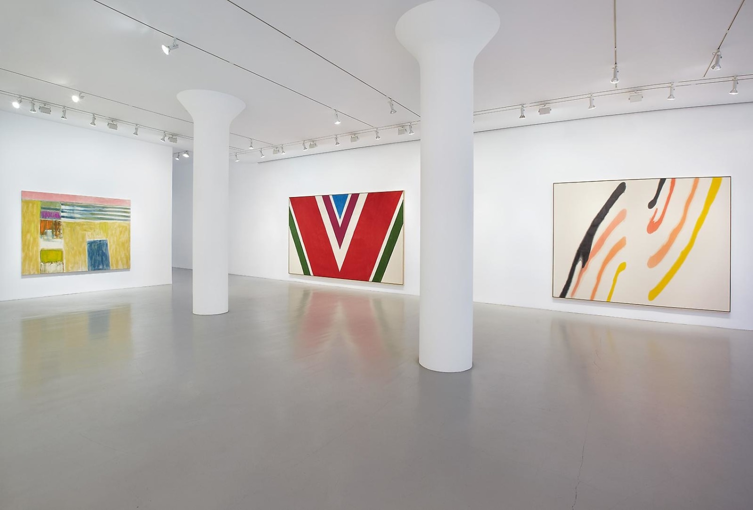 HELEN FRANKENTHALER, MORRIS LOUIS, KENNETH NOLAND and&nbsp;FRANK STELLA