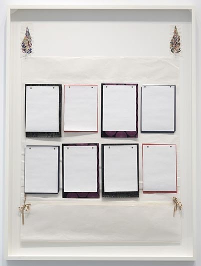 FRANCES STARK An Unfolding Soft Secretary with Finials