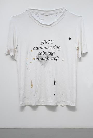 AMANDA ROSS-HO Administering Sabotage Through Craft
