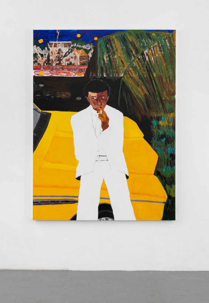 GIDEON APPAH  Teen Smoking on an Imaginary Street  2020