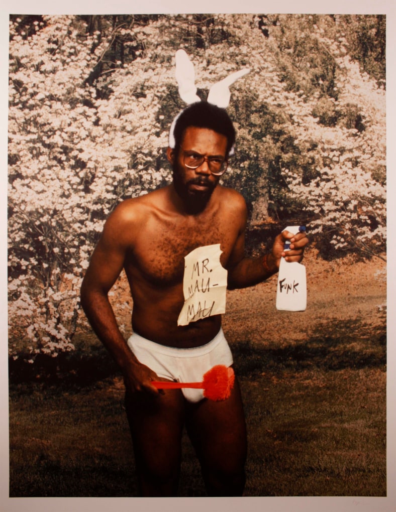 POPE.L Foraging (Mr. Mau Mau)