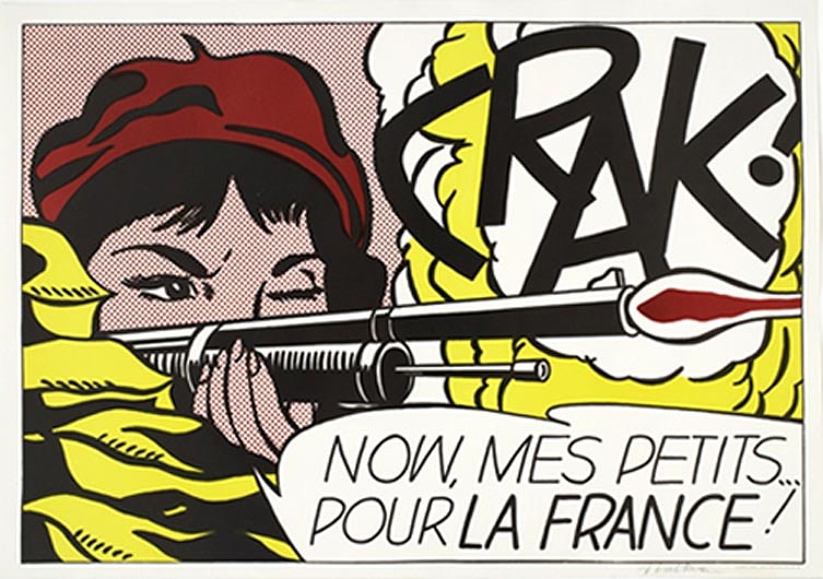 Roy Lichtenstein &quot;Crak!&quot; 1963-64