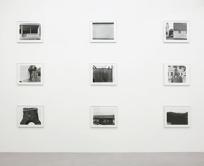 MICHAEL SCHMIDT Irgendwo (Installation view)
