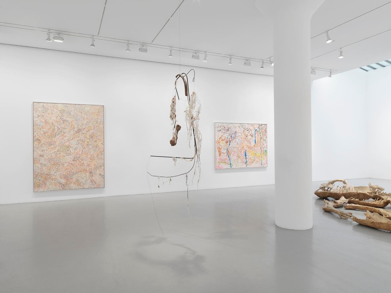 NANCY GRAVES Installation view at Mitchell-Innes & Nash, NY, 2015