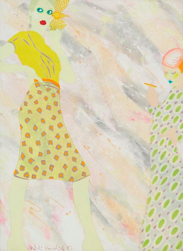 KIKI KOGELNIK Butterfly 1977