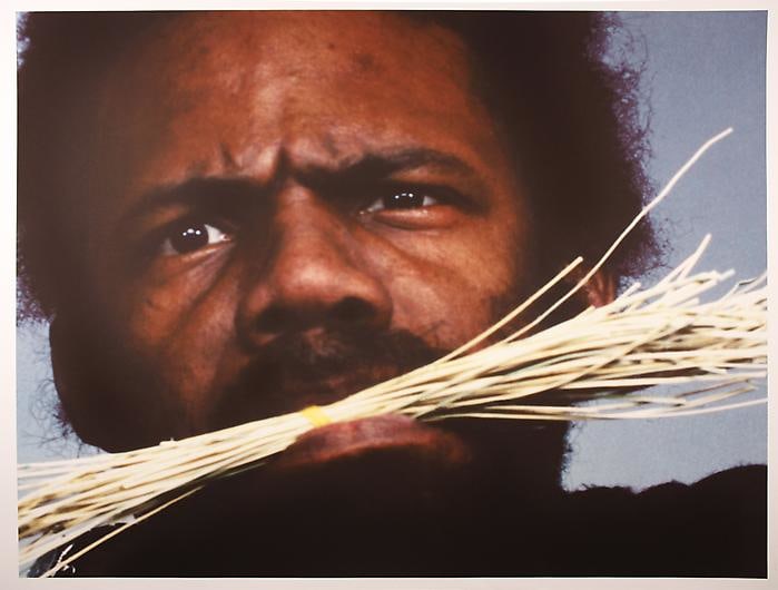 POPE.L Foraging (Animal Husbandry), from the Black Domestic Project