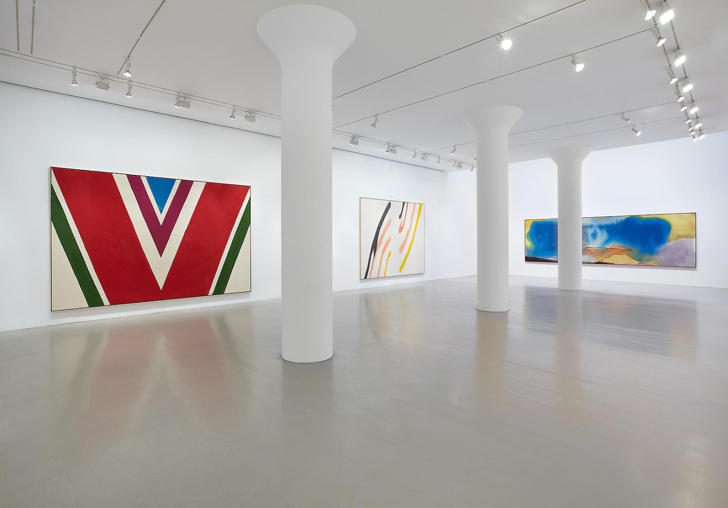 HELEN FRANKENTHALER, MORRIS LOUIS, KENNETH NOLAND and&nbsp;FRANK STELLA