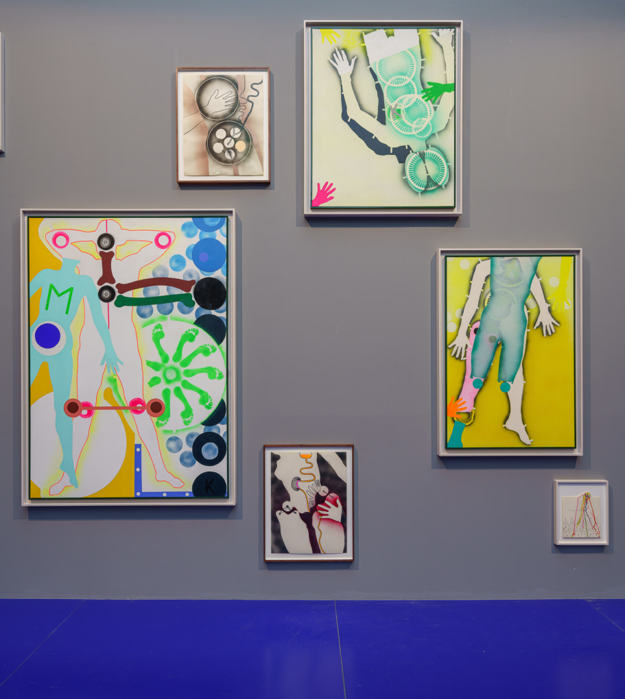 Installation view of Kiki Kogelnik in The Milk of Dreams at The 59th International Art Exhibition of La Biennale di Venezia, Venice, Italy, 2022