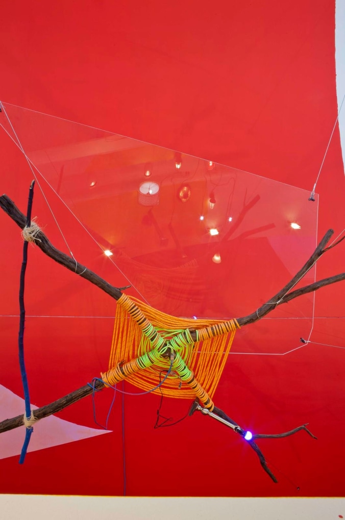  Jessica Stockholder, Rose&#039;s Inclination, 2015