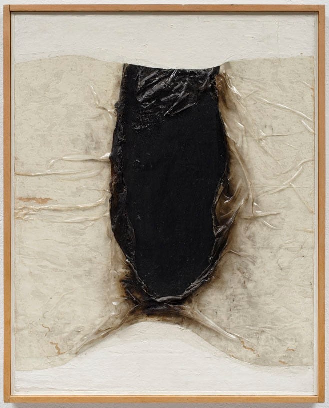 ALBERTO BURRI Combustione L.A. 1965