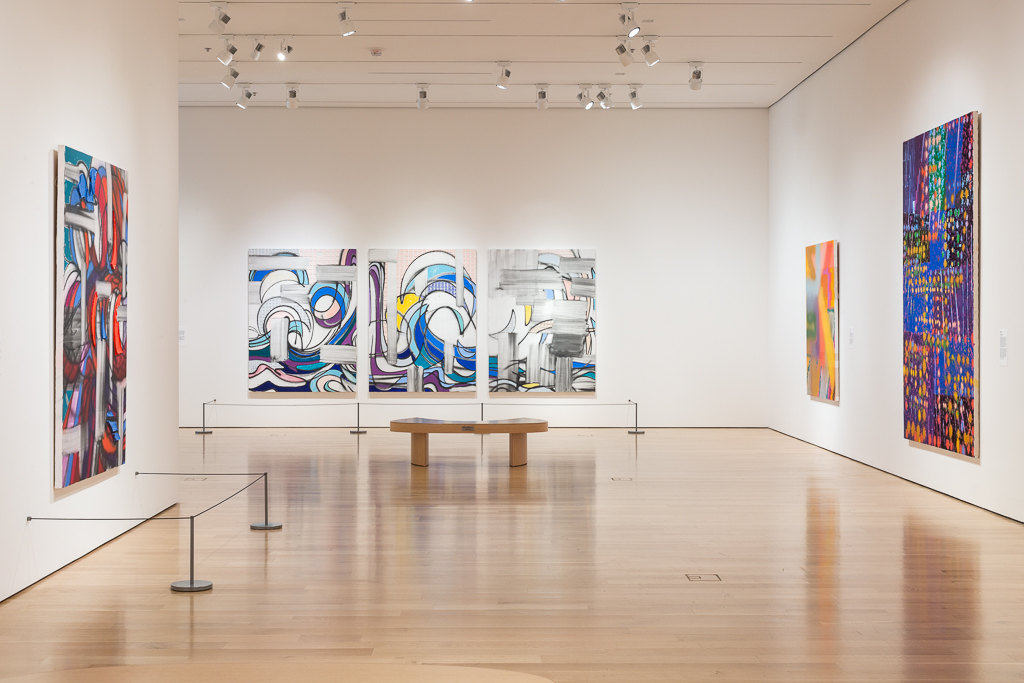 KELTIE FERRIS ​Installation view of&nbsp;*O*P*E*N* at The Speed Art Museum, Louisville, KY, 2018