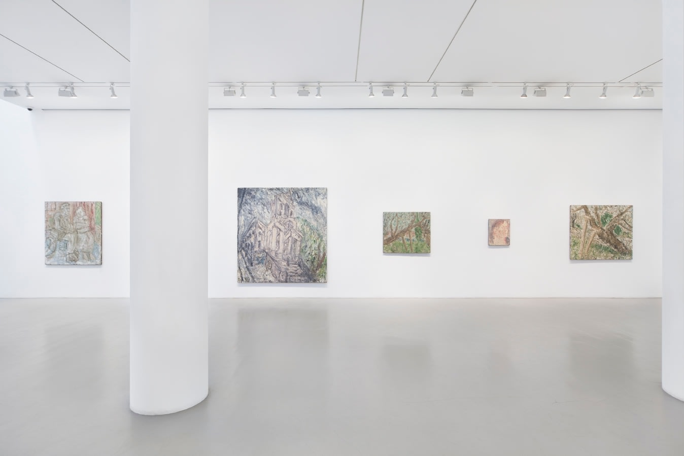 LEON KOSSOFF Installation view at Mitchell-Innes & Nash, NY, 2011