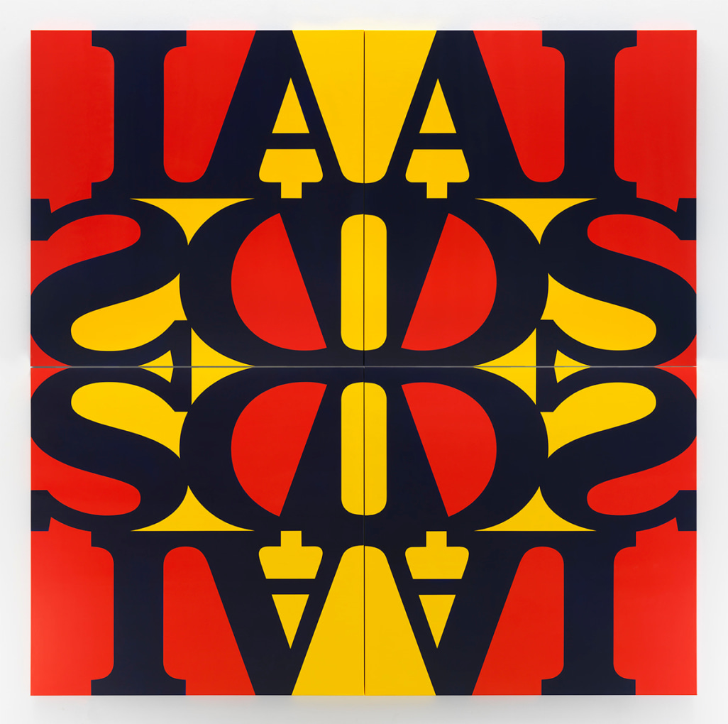 GENERAL IDEA Great AIDS (Ultramarine Blue) 1990/2019