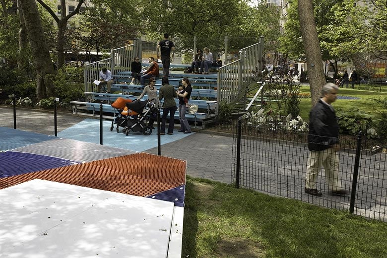 Jessica Stockholder at Madison Square Park