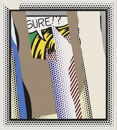 ROY LICHTENSTEIN Reflections on Sure!?