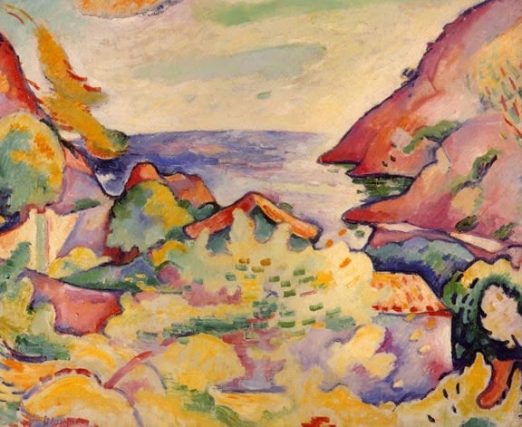 GEORGES BRAQUE, La Calanque de Figuerolles, La Ciotat