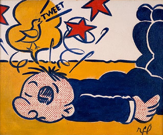ROY LICHTENSTEIN Wimpy (Tweet)