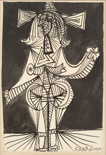 PABLO PICASSO Femme Debout