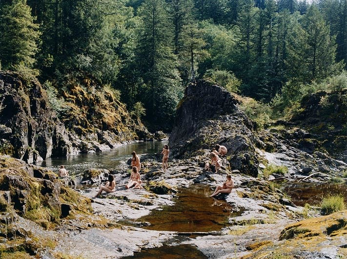 JUSTINE KURLAND Mama Baby, View Into Gorge