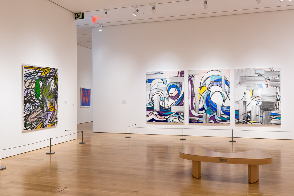 KELTIE FERRIS ​Installation view of&nbsp;*O*P*E*N* at The Speed Art Museum, Louisville, KY, 2018