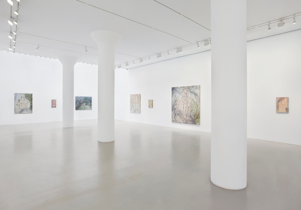 LEON KOSSOFF Installation view at Mitchell-Innes & Nash, NY, 2011