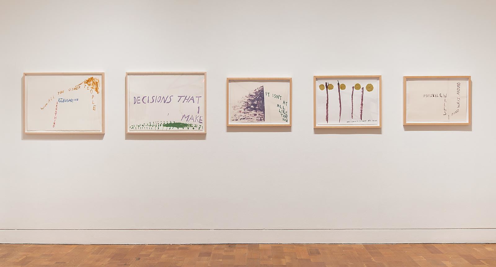 Chris Johanson at Museum of Contemporary Art, Pacific Design Center