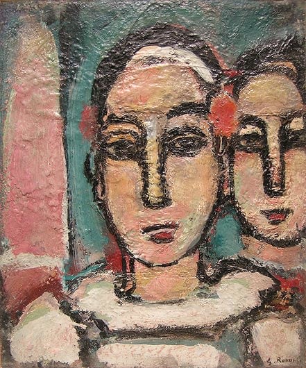 GEORGES ROUAULT Pierrots