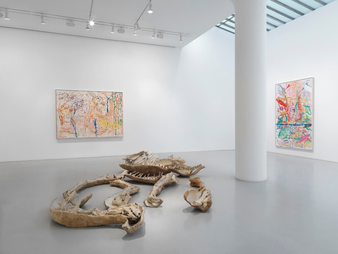 NANCY GRAVES Installation view at Mitchell-Innes & Nash, NY, 2015