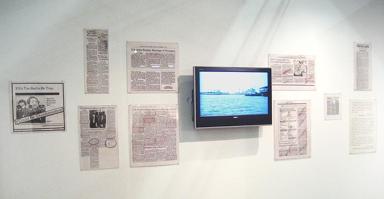 MARTHA ROSLER &quot;If It&#039;s Too Bad to Be True, It Could Be DISINFORMATION&quot;  1985