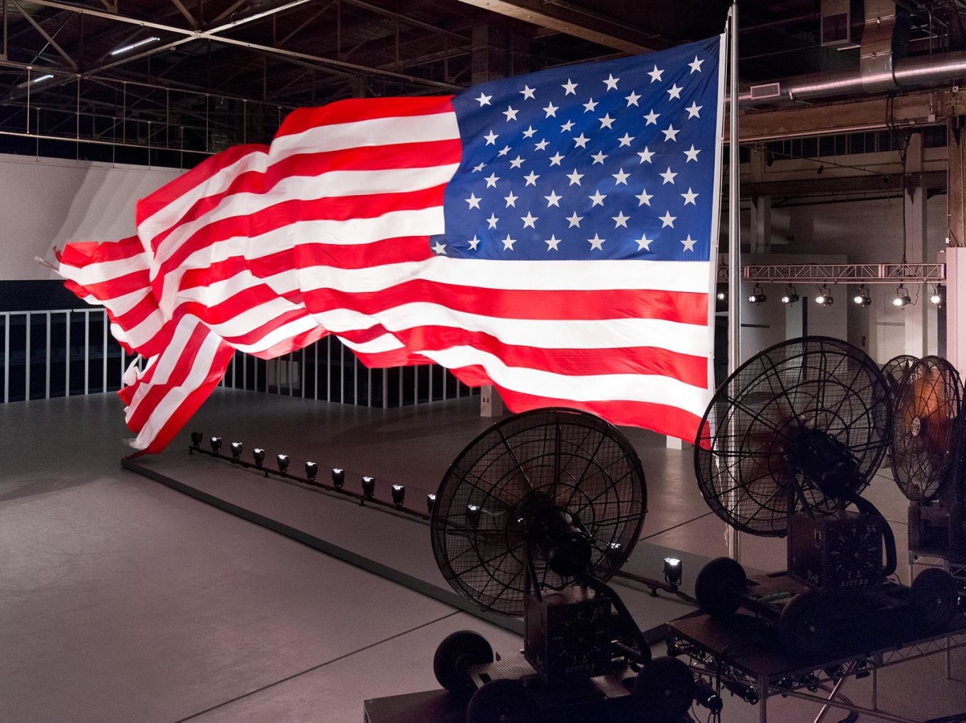 Installation view of William Pope.L: Trinket, March 20&ndash;June 28, 2015 at The Geffen Contemporary at MOCA, courtesy of the artist and The Museum of Contemporary Art, Los Angeles, photo by Brian Forrest
