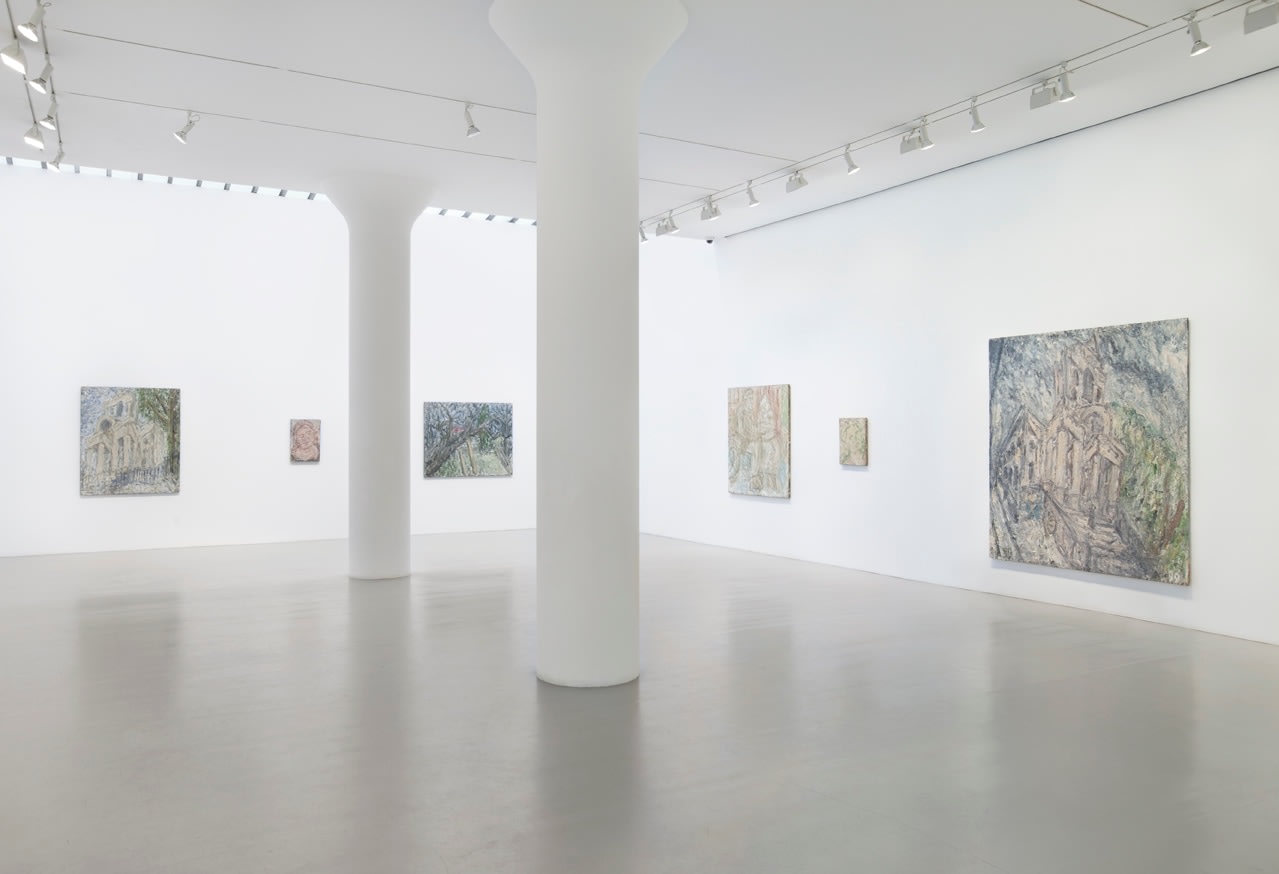 LEON KOSSOFF Installation view at Mitchell-Innes & Nash, NY, 2011