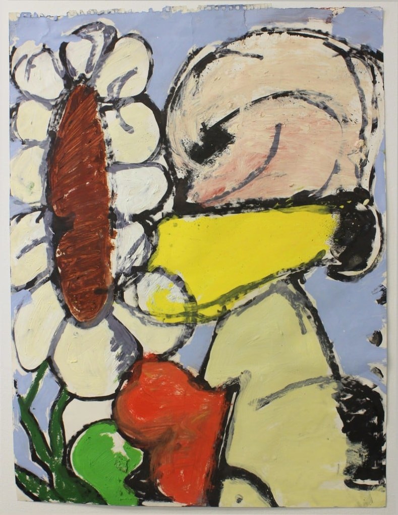 EDDIE MARTINEZ Study for "Fine Arts"