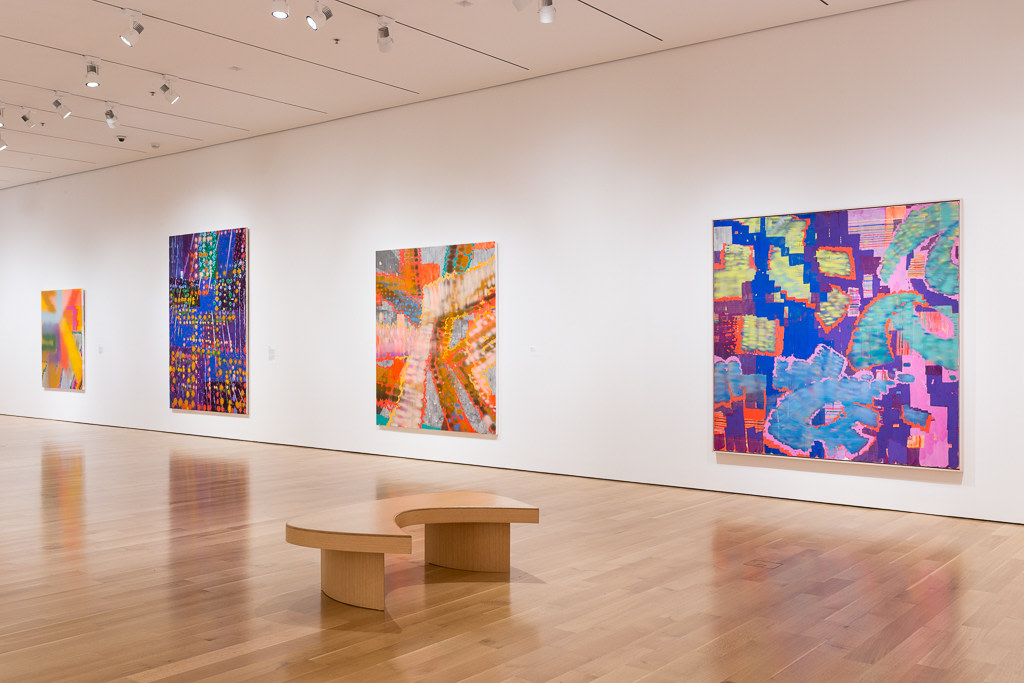 KELTIE FERRIS ​Installation view of&nbsp;*O*P*E*N* at The Speed Art Museum, Louisville, KY, 2018