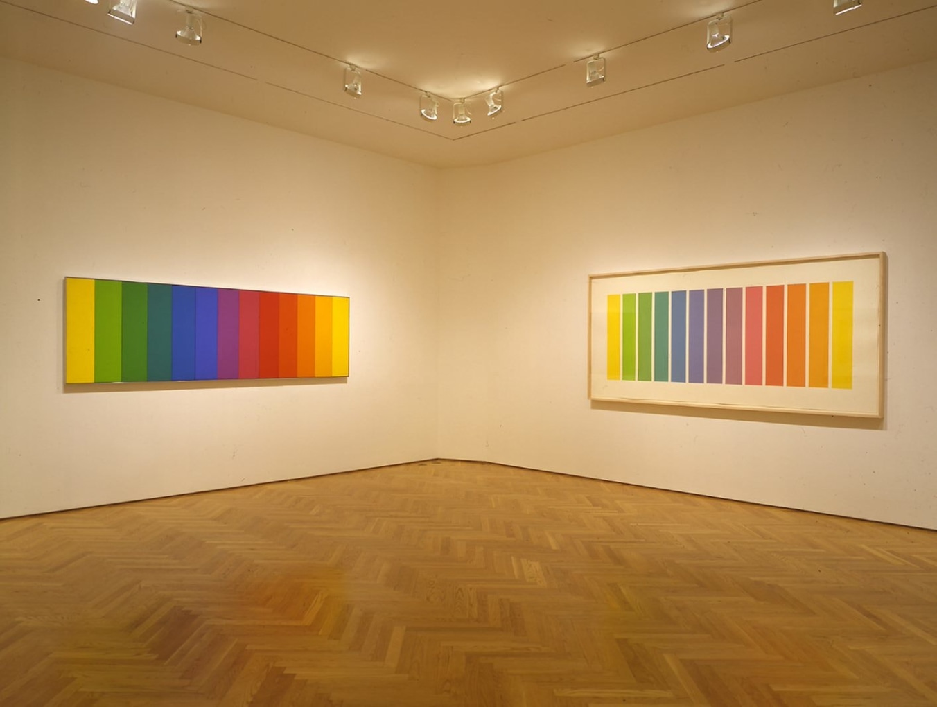 Ellsworth Kelly, Installation view of Ellsworth Kelly: Spectrums, 1953-1972 at Mitchell-Innes & Nash, New York, 1999
