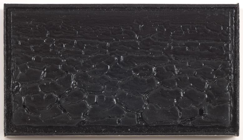 ALBERTO BURRI Black Cretto