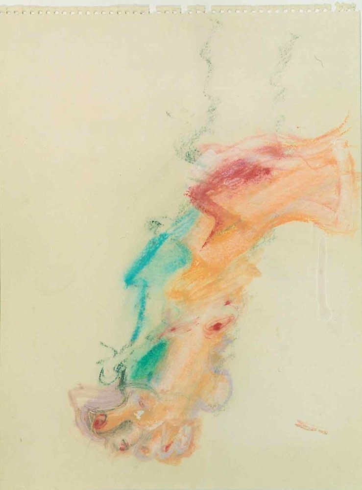 WILLEM de KOONING, Foot (with Red Toenails)