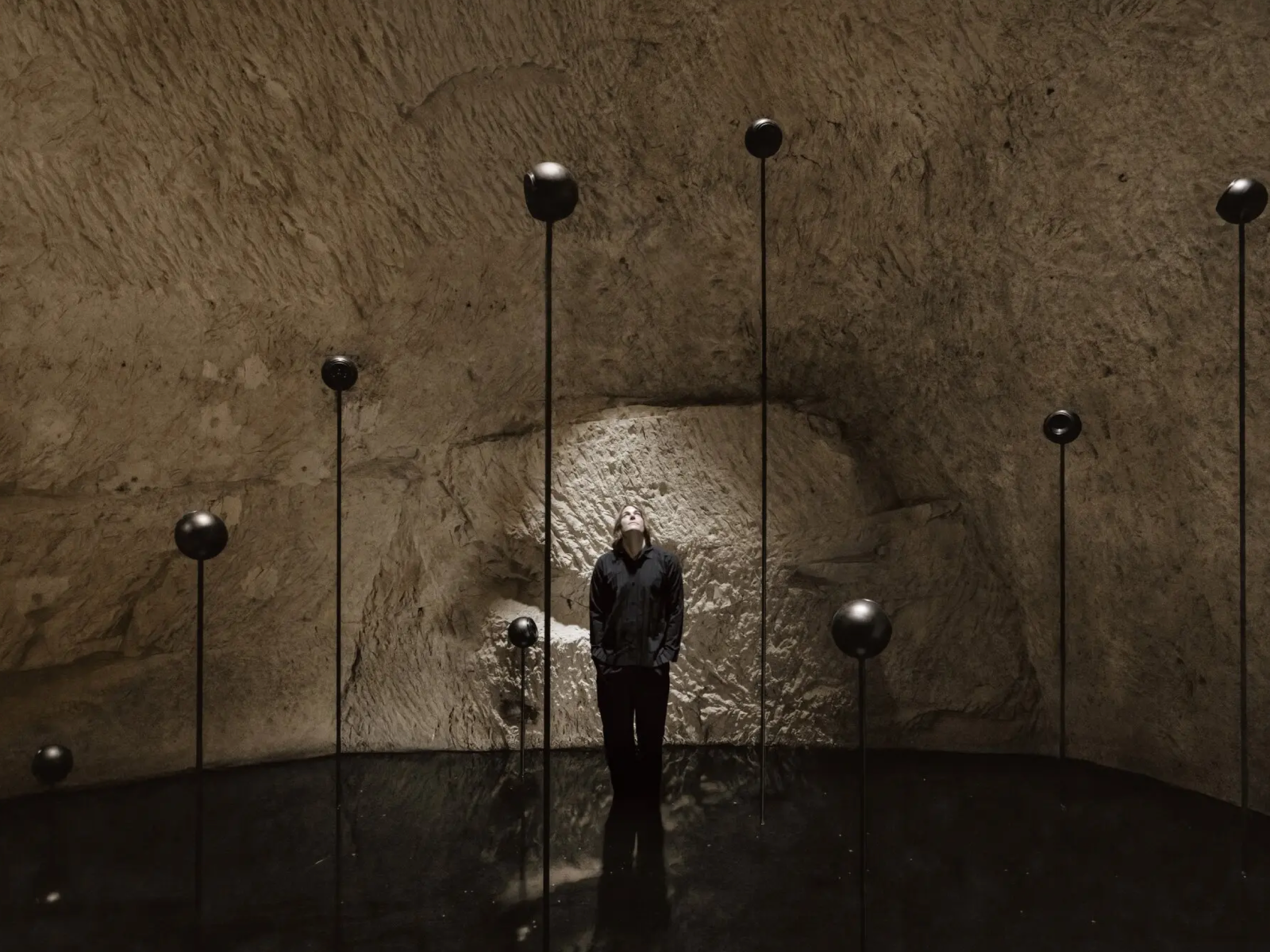 In a Champagne Cave Near Paris, an Art Installation Asks Big Questions