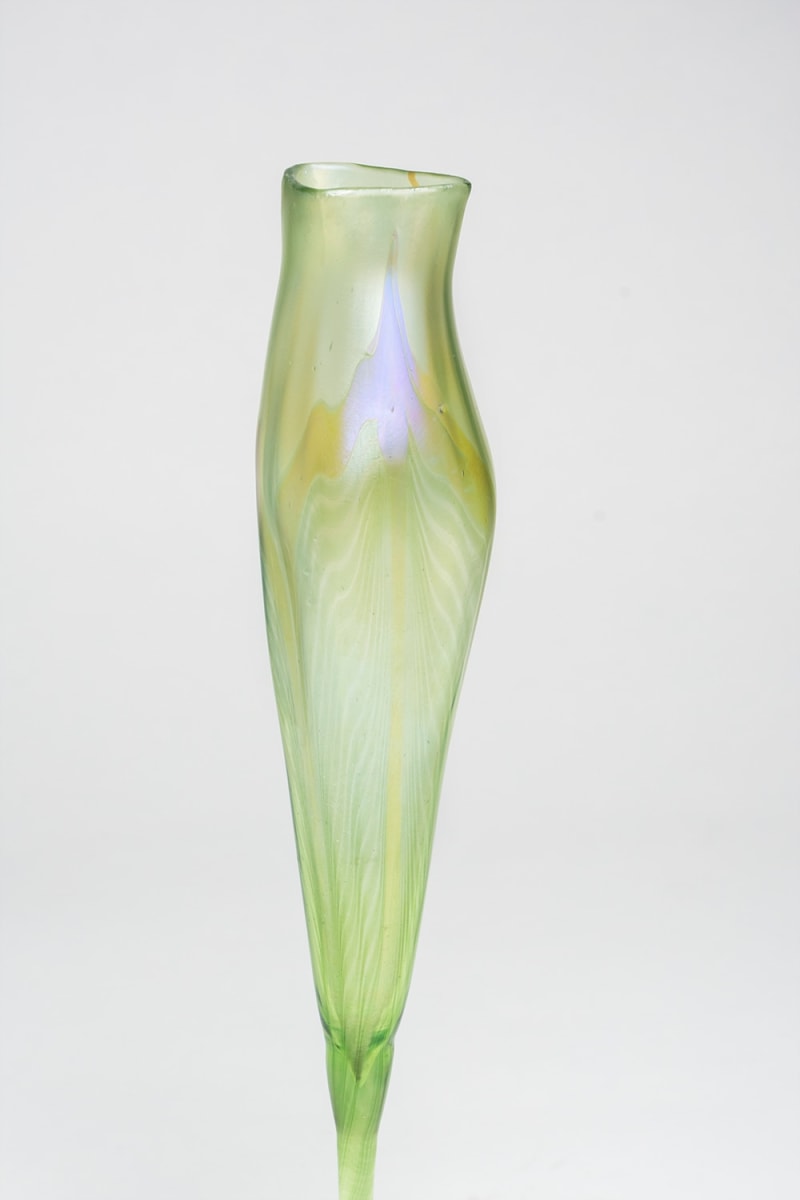 Favrile Glass Calyx Flower Form