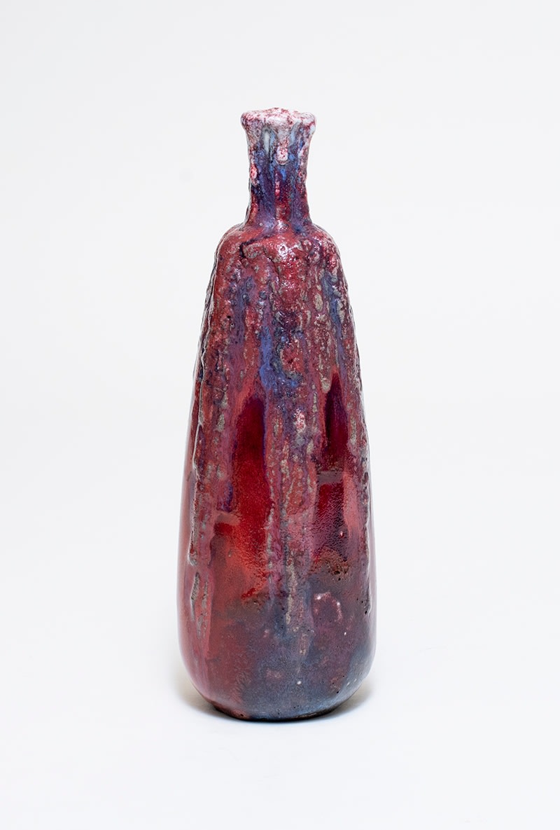 Vase with Dripping Glaze