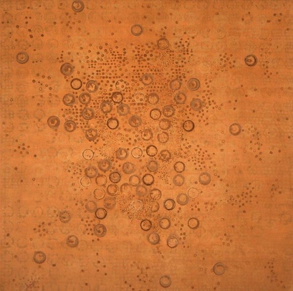 Arvind Bais UNTITLED 3 2007 Acrylic on canvas 33 x 33 in.
