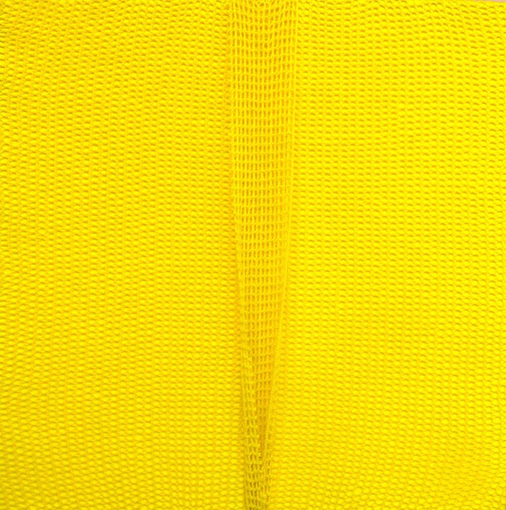Shobha Broota Untitled (Yellow), 2016 Wool on canvas 30h x 30w in