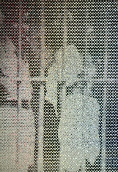 Vivek Vilasini THROUGH THE LOOKING GLASS (GANDHI IN PRISON) Edition of 5 + 1AP 2007 Archival print on hahnemuhle photo rag fine art paper 60 x 40 in.